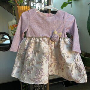Rare Editions Formal Holiday 2 Piece Dress Size 12 month